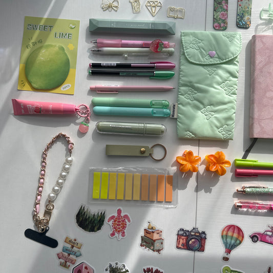 Weekly set| Fresh Summer Stationery Set
