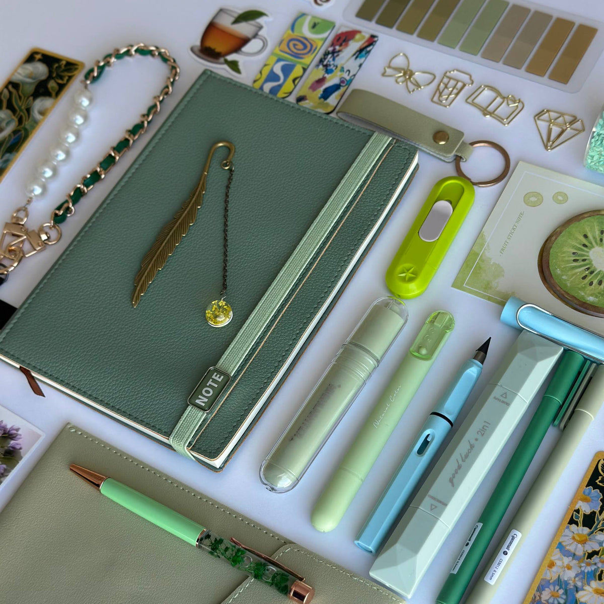 Exclusive Sage Green A5 Stationery Bundle