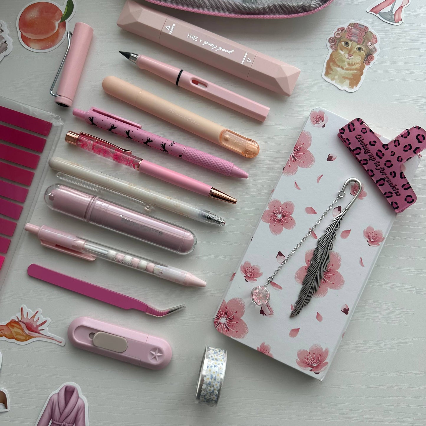 Pink & Blue Stationery Gift Set