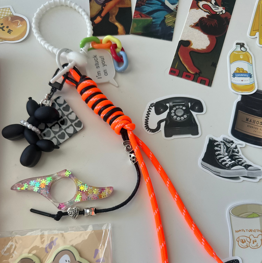 🟠 Exclusive Orange Weekly Set with Black Accents 🖤