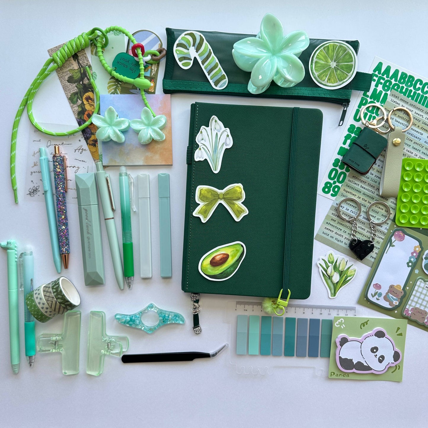 Forest Green Box + A5 journal