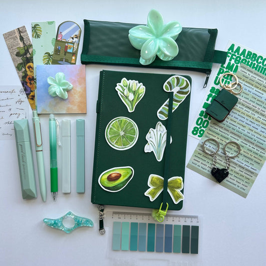 Forest Green Box + A5 journal