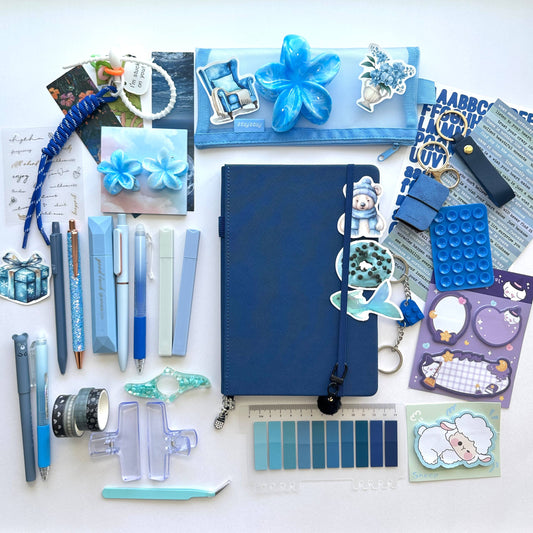 Navy Box + A5 journal