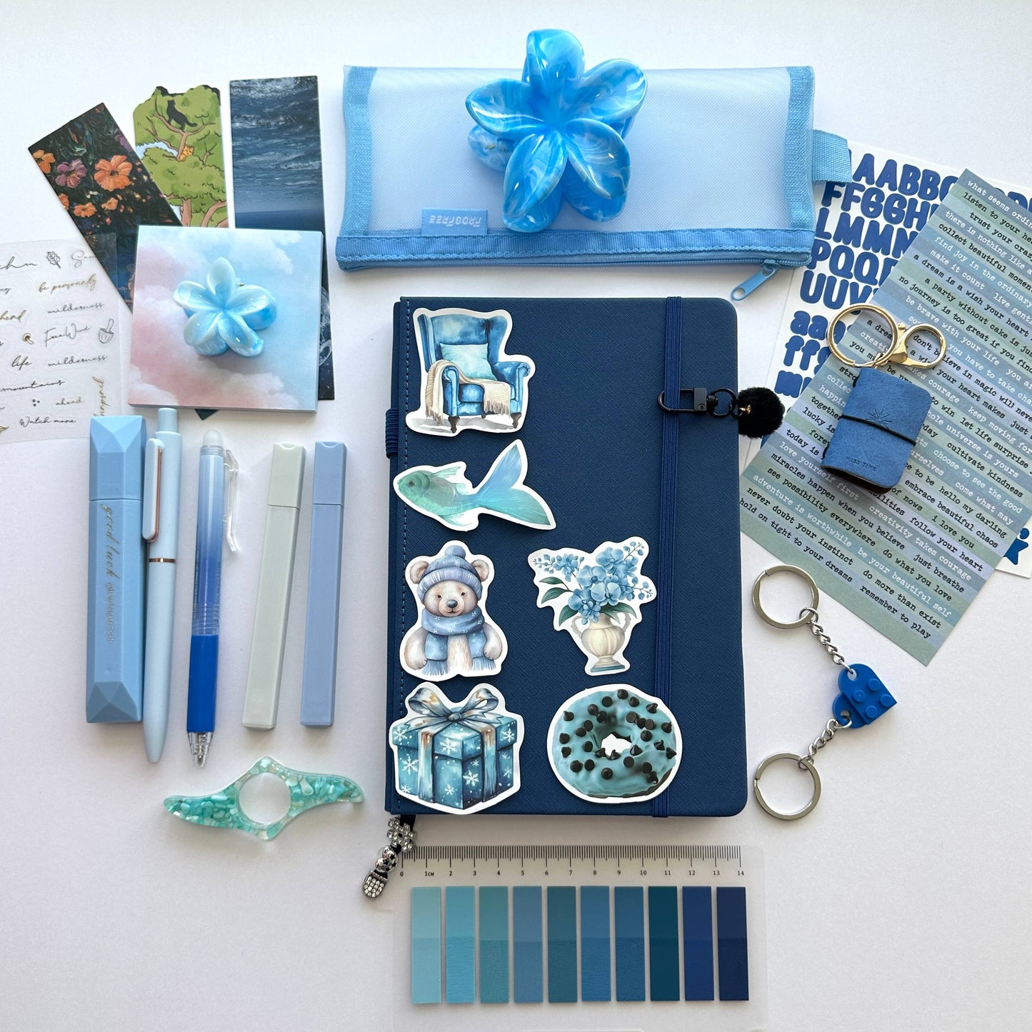 Navy Box + A5 journal