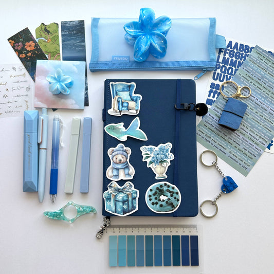 Navy Box + A5 journal