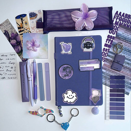 Lavender Box + A5 jornal