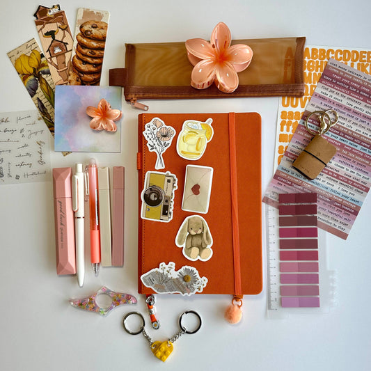 Orange Box + A5 jornal