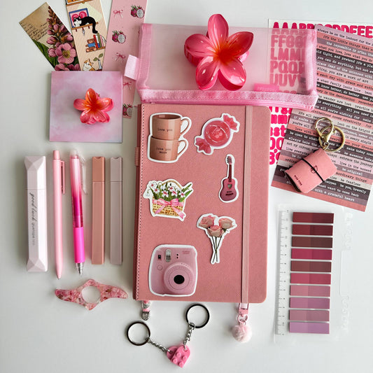 Blush Pink Box + A5 jornal