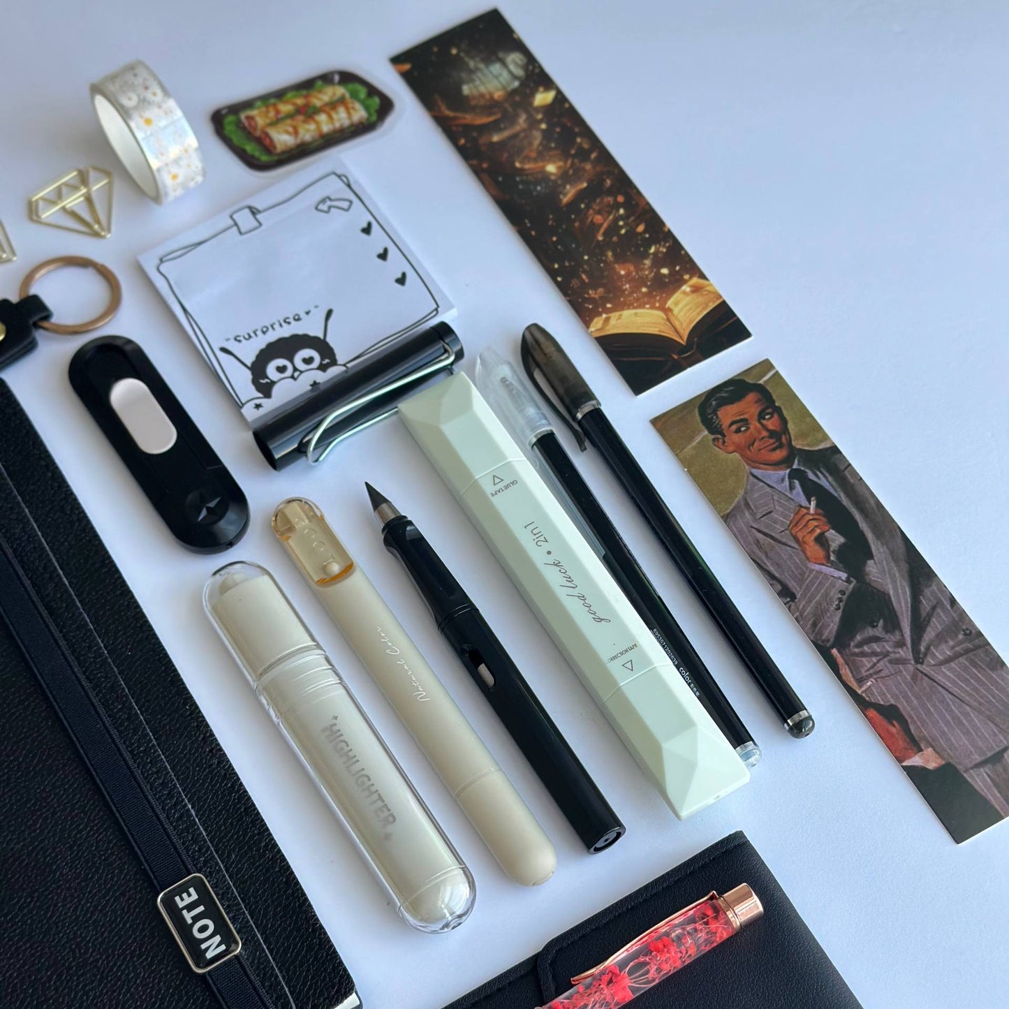 Exclusive Midnight Black A5 Stationery Bundle