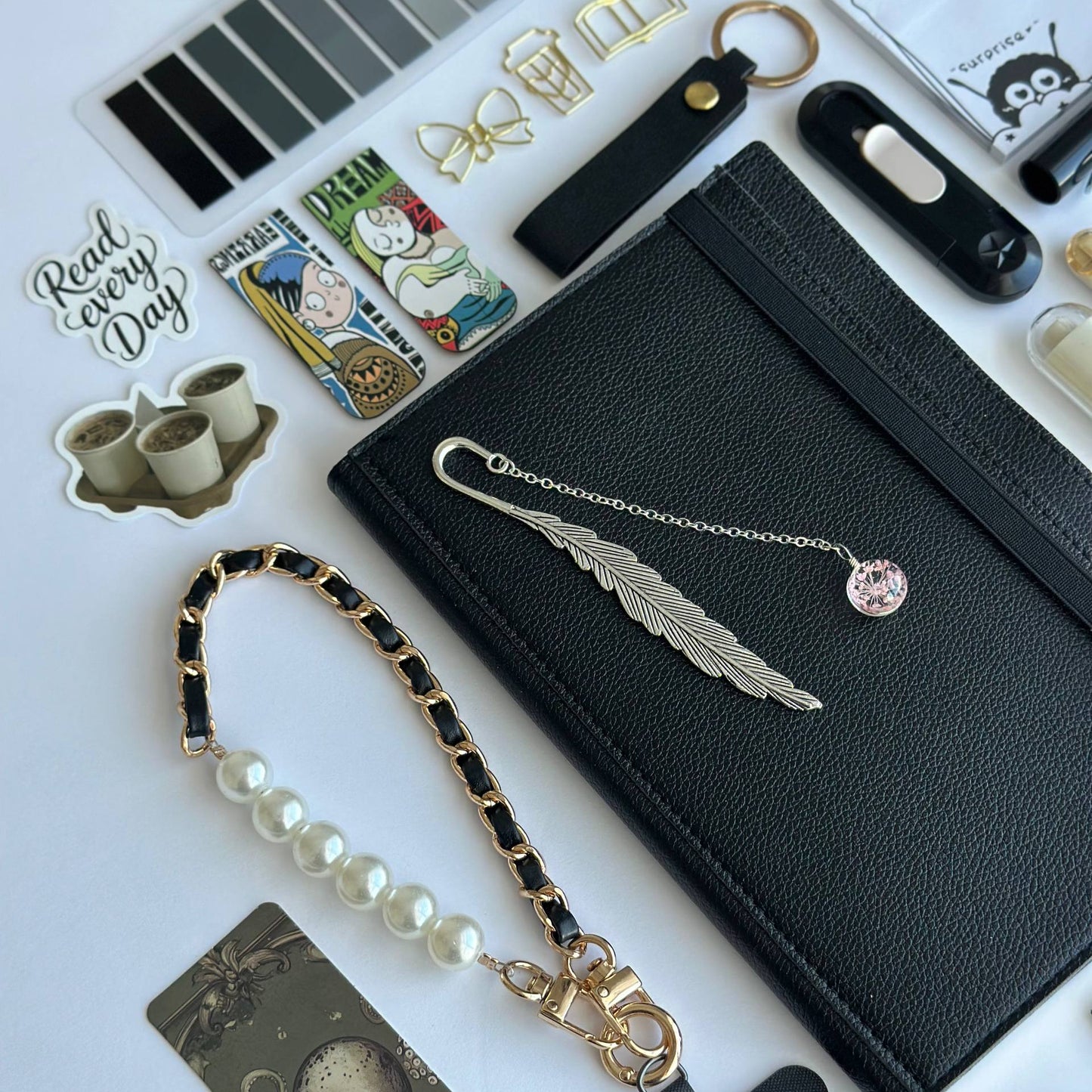 Exclusive Midnight Black A5 Stationery Bundle