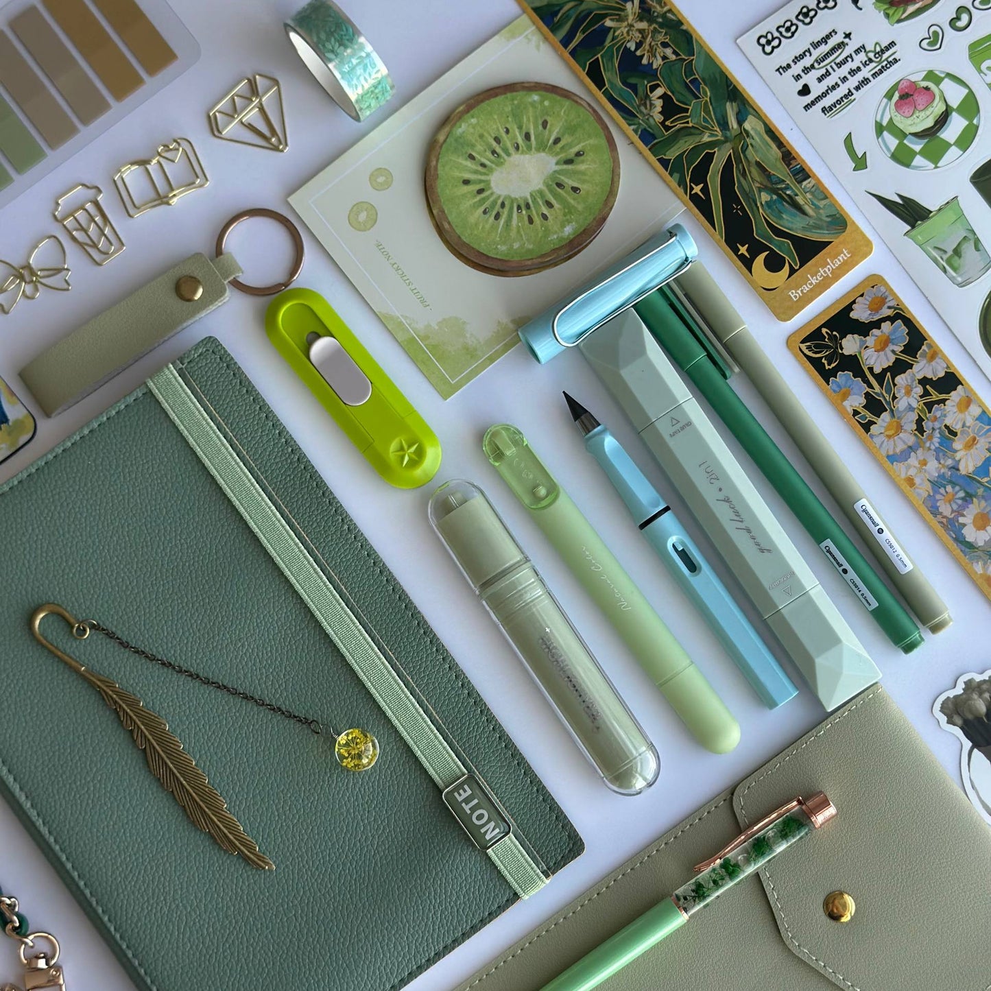 Exclusive Sage Green A5 Stationery Bundle