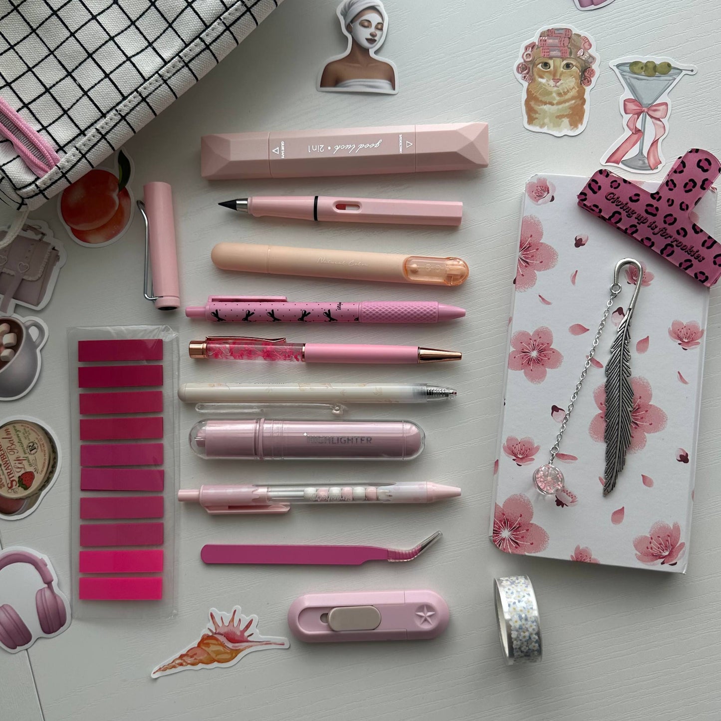 Pink & Blue Stationery Gift Set