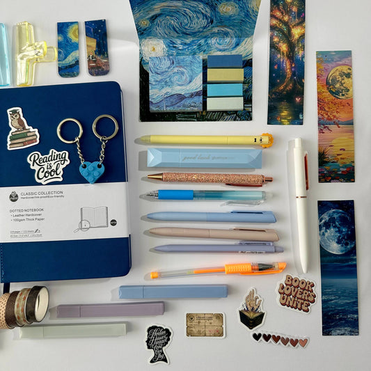 Weekly Exclusive Navy Bundle – A5 Dotted Journal