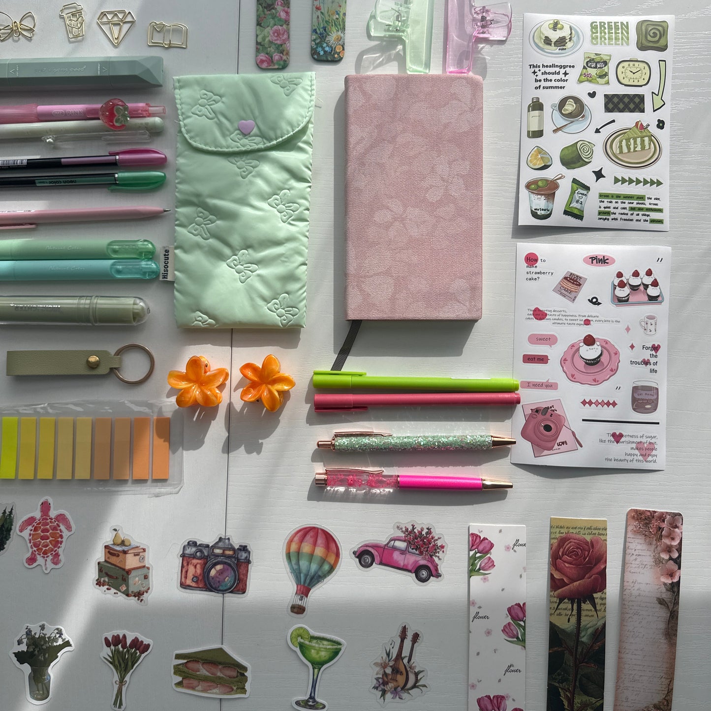 Weekly set| Fresh Summer Stationery Set
