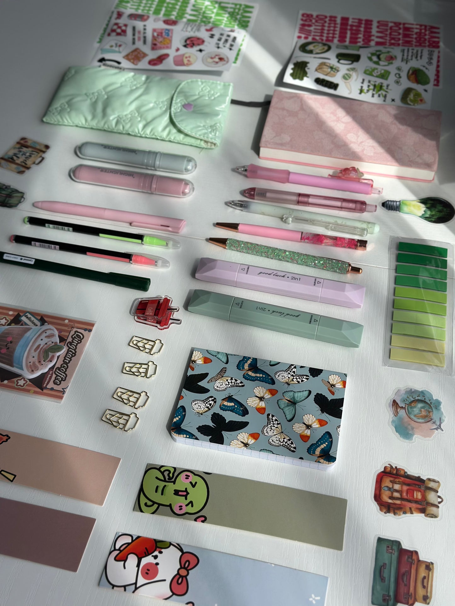 Multicolor Bundle Pink +Green