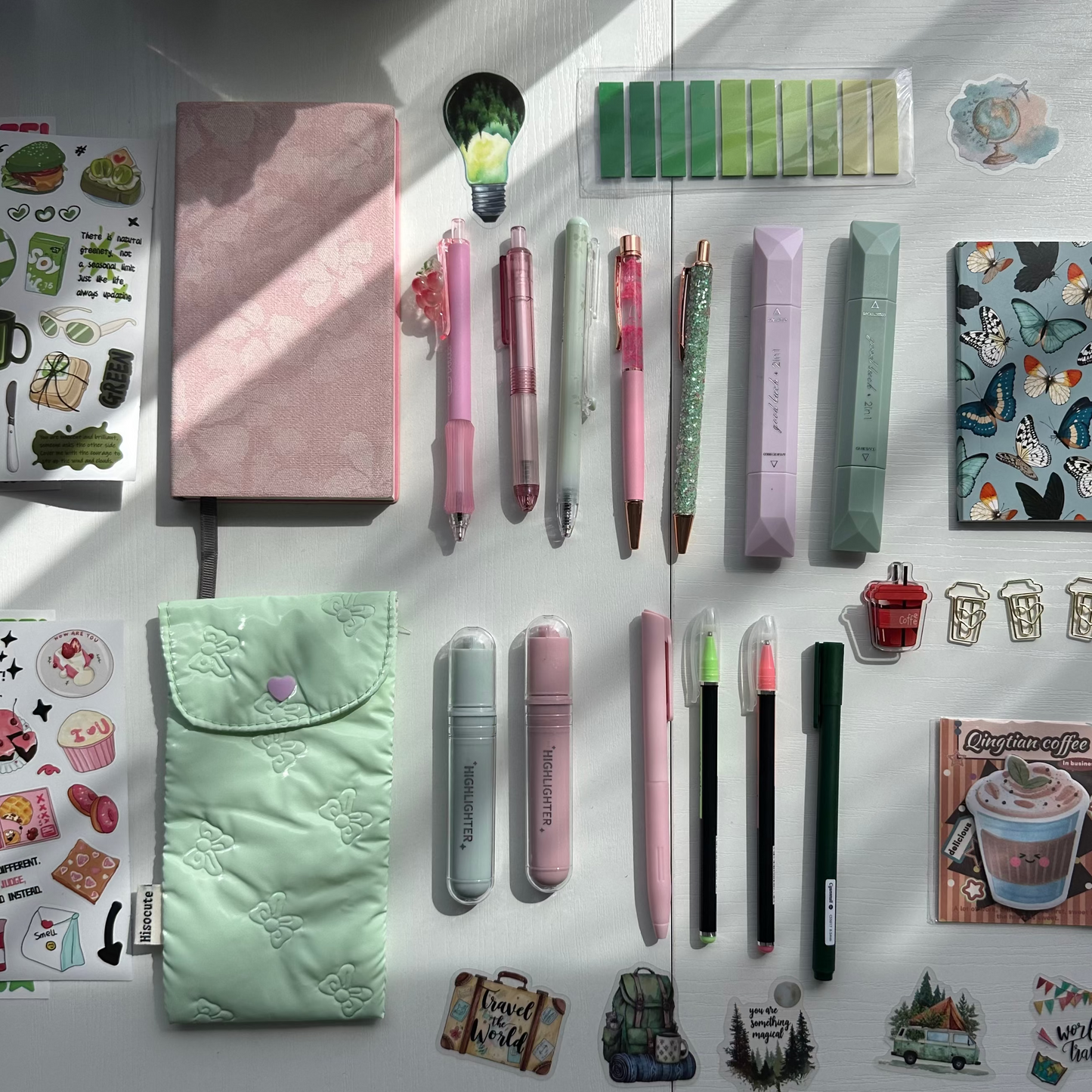 Multicolor Bundle Pink +Green