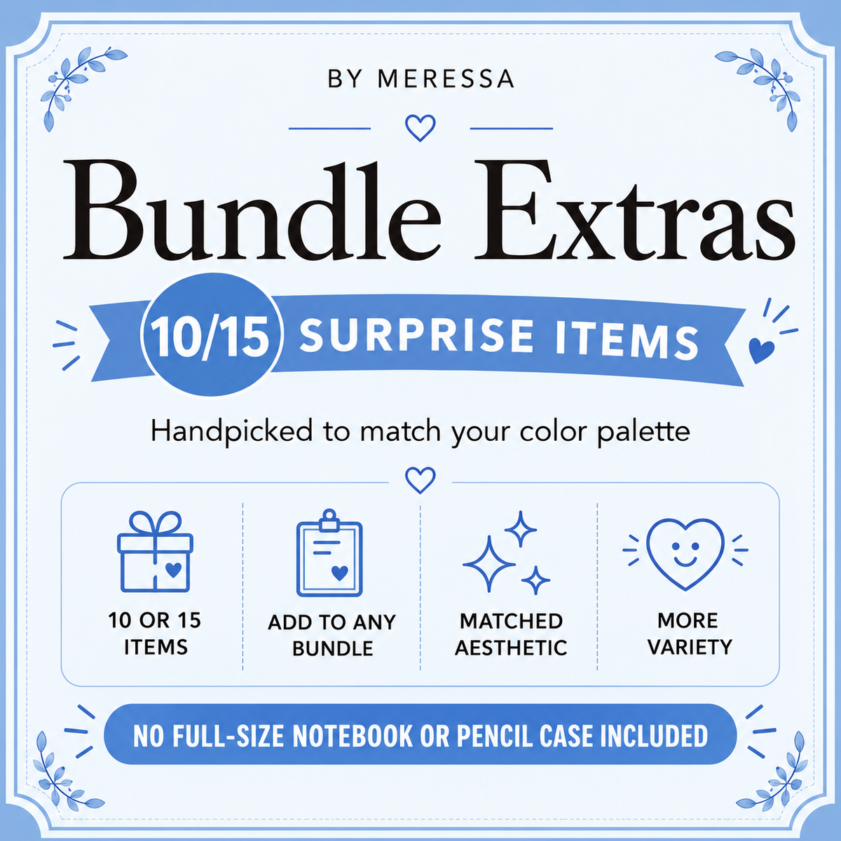 Bundle Extras ✨10/15 Surprise Items 🎁