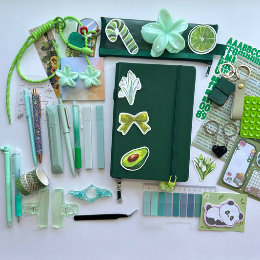 Forest Green Box + A5 journal